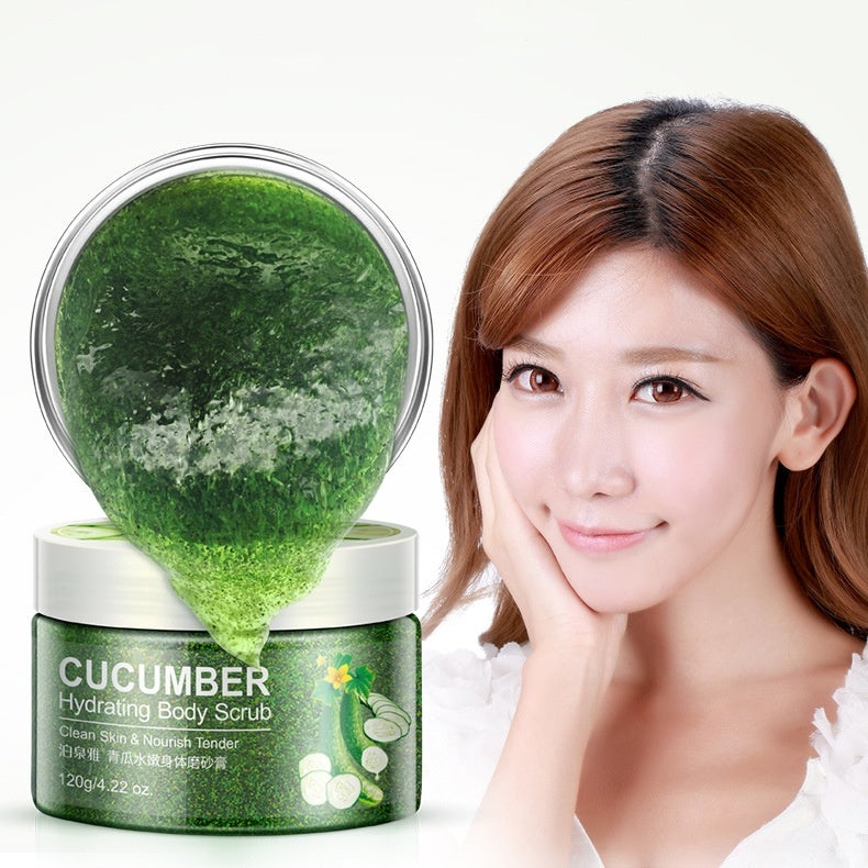 Cucumber skin beautiful white skin peels facial scrub