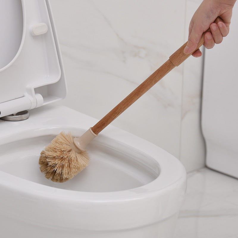 Wooden Household Handle Toilet Brush Cleaning Tools Bathroom Cleaning Brush Kitchen Floor Cleaner Brushes