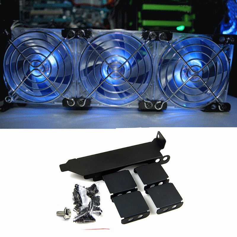 Graphics Card Companion Cooling Fan 8CM  9CM Fan Bracket