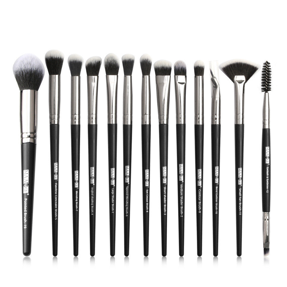 Factory Direct Sale Maange New Product 13 Eye Makeup Brush Set Eyeshadow Brush Beauty Tools Hot Sale