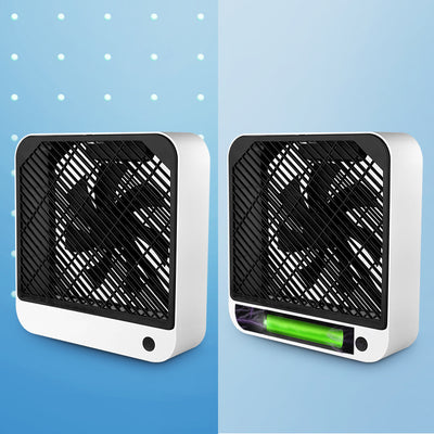 Square Simple Household USB Charging Fan New Style Summer Portable Dormitory