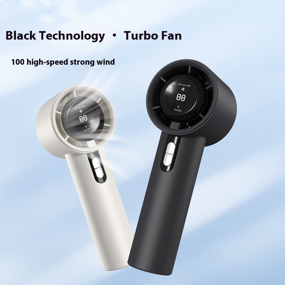 Turbine High-speed Handheld Fan Electrodeless Speed Regulation