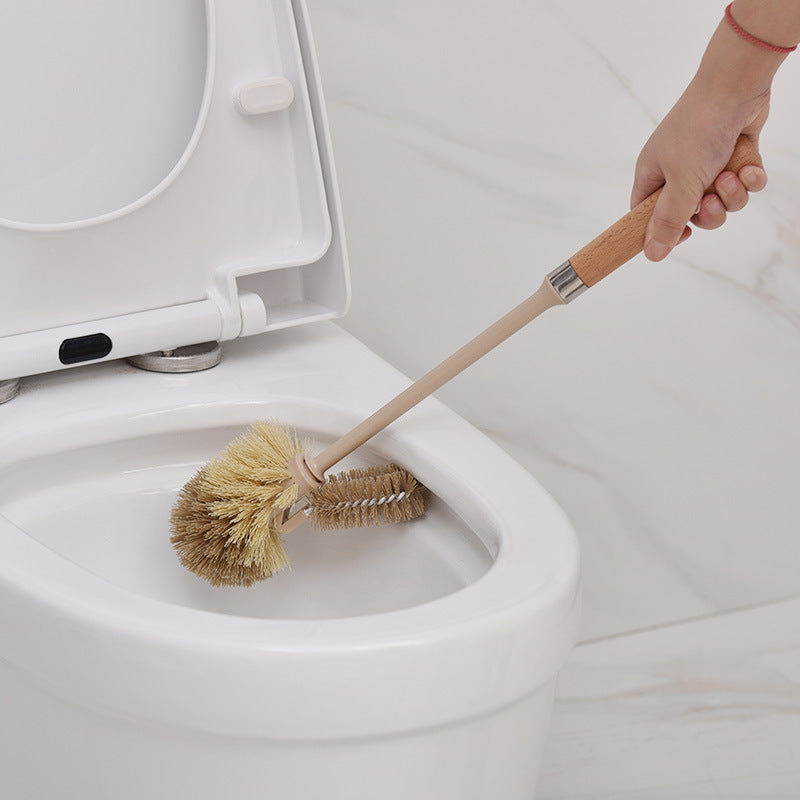 Wooden Household Handle Toilet Brush Cleaning Tools Bathroom Cleaning Brush Kitchen Floor Cleaner Brushes